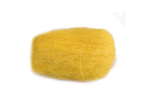 Sisal kokosové vlákno 25gr žluté