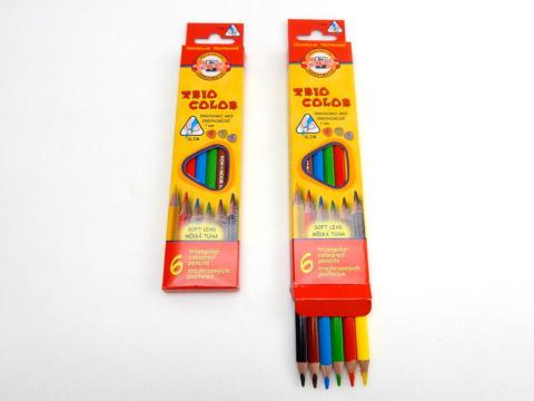Pastelky 3131 trojhranné Koh-i-noor 6ks