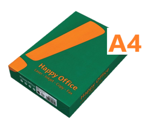 HAPPY OFFICE A4/80gr xerografický papír/500listů HAPPY OFFICE A4/80gr xerografický papír/500listů