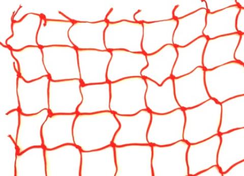 Dekorační síť 1x2m oranžová / oko 5cm