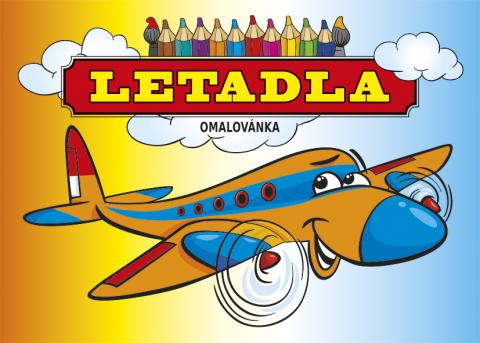 Omalovánky A5 - Letadla