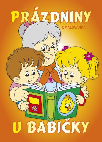 Omalovánky A5 - Prázdniny u babičky