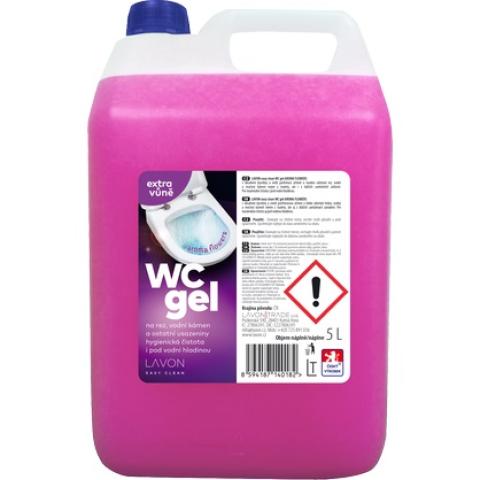 LAVON WC gel 5l vůně květin LAVON WC gel 5l vůně květin