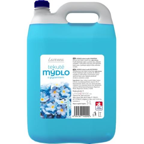 Mýdlo tekuté LAVONEA 5l modré pomněnka Mýdlo tekuté LAVONEA 5l modré pomněnka