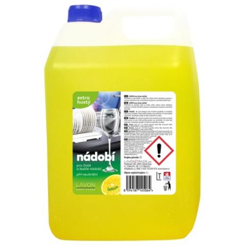 LAVON na nádobí 5l citron LAVON na nádobí 5l citron