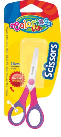 Nůžky dětské kulaté Colorino 14cm
