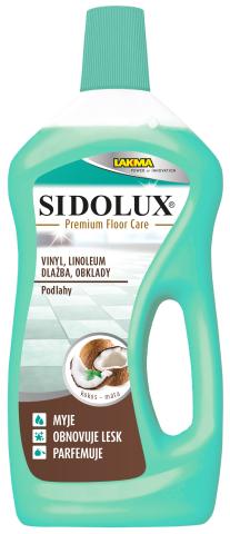 Sidolux Premium čistič vinyl, lino, dlažba, obklady 750ml kokos a máta Sidolux Premium čistič vinyl, lino, dlažba, obklady 750ml kokos a máta