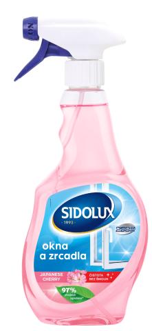 Sidolux na okna rozprašovač 500ml Japonská třešeň Sidolux na okna rozprašovač 500ml Japonská třešeň