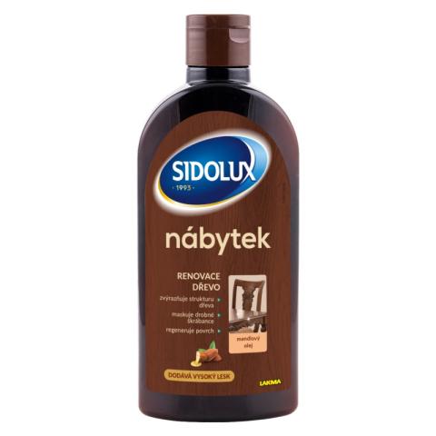 Sidolux mléko na nábytek 300ml Mandle Sidolux mléko na nábytek 300ml Mandle