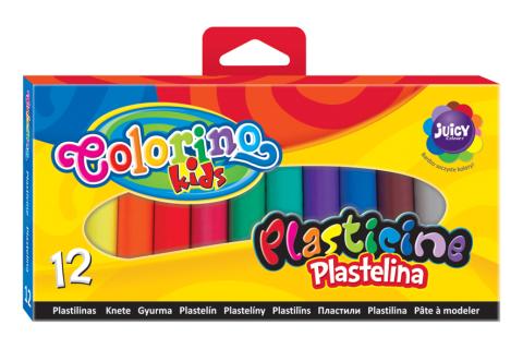 Modelína Colorino válečky 12 barev
