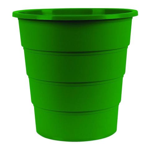 Koš odpadkový plný 16l plast zelený