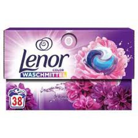 Kapsle na praní Lenor na barevné - 38 kapslí