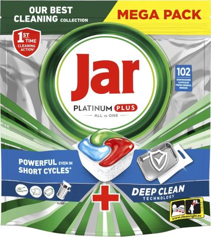 Tablety do myčky JAR Platinum 102ks