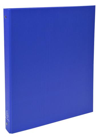 Pořadač A4/4 kroužky 3cm PP modrý