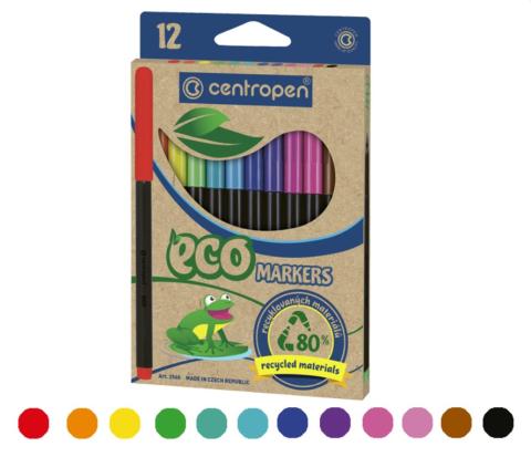 Popisovač Centropen 2560/12ks recyklovatelný Popisovač Centropen 2560/12ks recyklovatelný