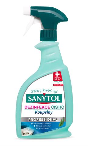 Sanytol Professional dezinfekce na koupelny 750ml