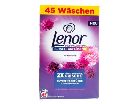 Prášek na praní Lenor 2,25kg/45PD na barevné box