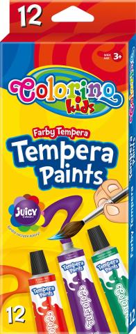 Barvy temperové Colorino 12 barev