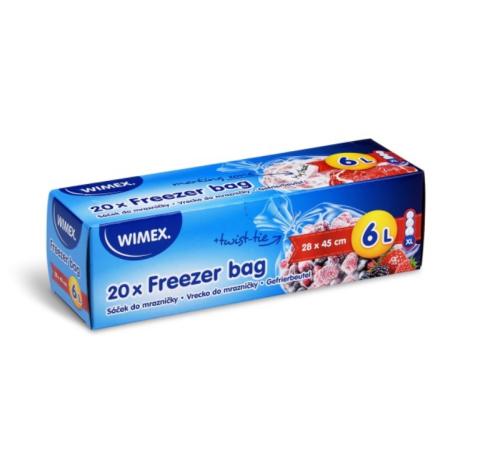 Sáček popisovací do mrazničky 6l/20ks v krabičce