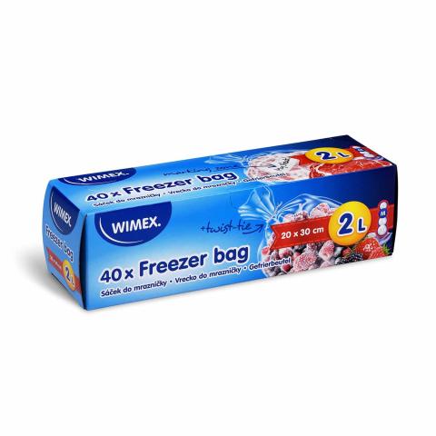 Sáček popisovací do mrazničky 2l/40ks v krabičce