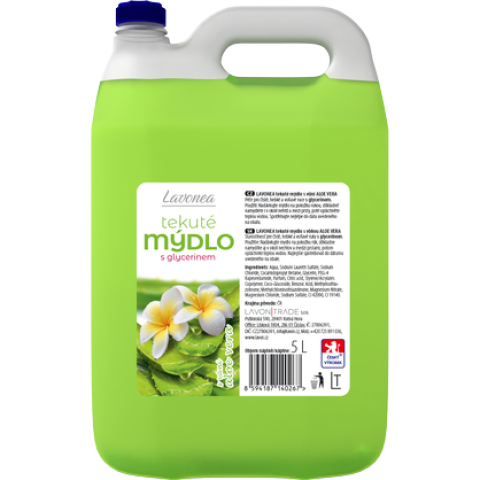 Mýdlo tekuté LAVON 5l zelené aloe vera