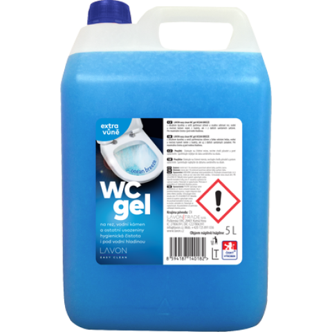 LAVON WC gel 5l ocean