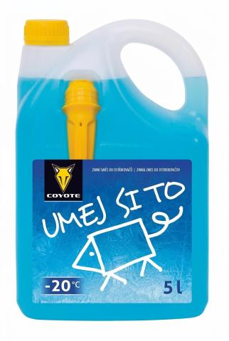 Nemrznoucí kapalina Coyote do ostřikovačů -20/5l