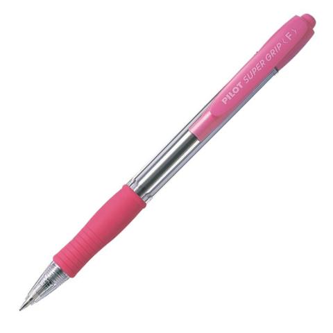 Kuličkové pero Pilot SuperGrip 0,7 růžová