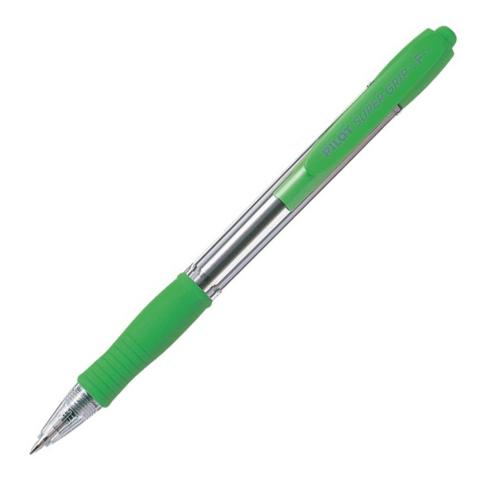 Kuličkové pero Pilot SuperGrip 0,7 zelená