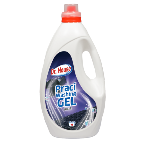 Gel na praní Dr. House 4,3l/71PD na černé