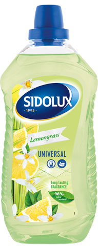 Sidolux Soda Power čistič PVC, dlažba 1l Citronová tráva Sidolux Soda Power čistič PVC, dlažba 1l Citronová tráva