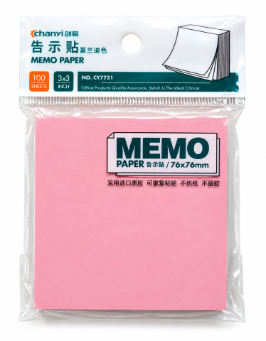 Lepicí blok 76x76/100l pastel mix Lepicí blok 76x76/100l pastel mix