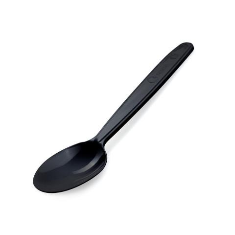Lžička kávová (PP) opakovaně použitelná černá 13cm /50ks