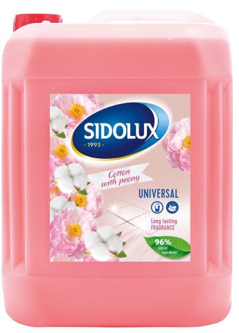 Sidolux Soda Power universal čistič 5l Bavlna/růžový