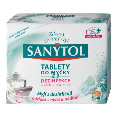 Sanytol tablety do myčky 4v1 40ks
