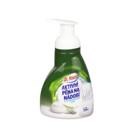 Aktivní pěna na nádobí Dr. House 300ml Aktivní pěna na nádobí Dr. House 300ml