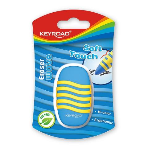 Pryž školní KEYROAD Wave mix barev