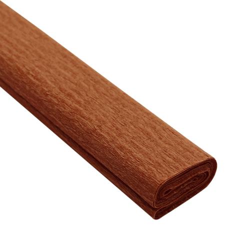 Papír krepový hnědý 23/28