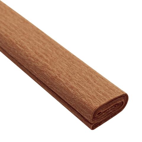 Papír krepový světle hnědý 22/27