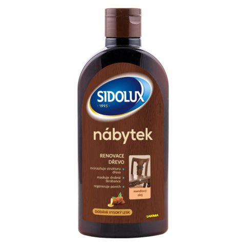 Sidolux mléko na nábytek 300ml Mandle