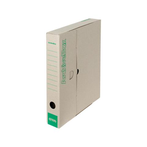 Box archivní plný 33x26x5 EMBA přírodní