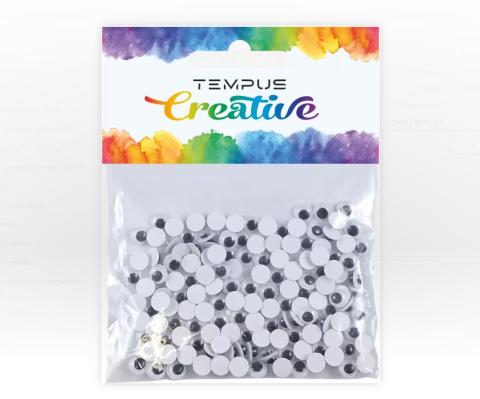 Očička kulatá samolepící 7mm/150ks