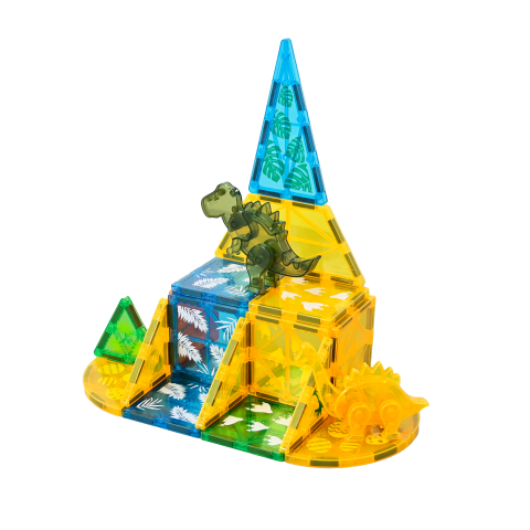 Stavebnice GEM magnetická hra Svět dinosaurů 30 dílků