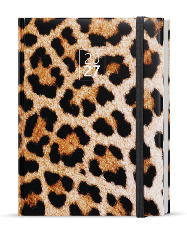 Diář denní B6 Adam lamino BDA9 - 2 leopard