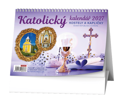 Kalendář stolní žánrový týdenní Katolický BSC4