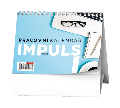 Kalendář stolní pracovní čtrnáctidenní  Impuls I. BSM1