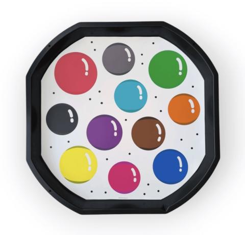 Tématická vložka pro tuffový tác Tuff Tray MINI - Barvy Tématická vložka pro tuffový tác Tuff Tray MINI - Barvy
