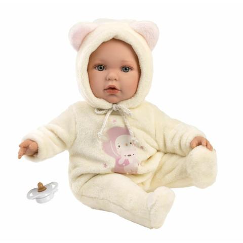 Panenka BABY JULIA 42cm miminko holka s měkkým látkovým tělem
