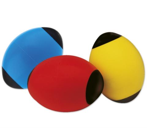 Americký fotbalový míč měkký - průměr 24cm mix barev
