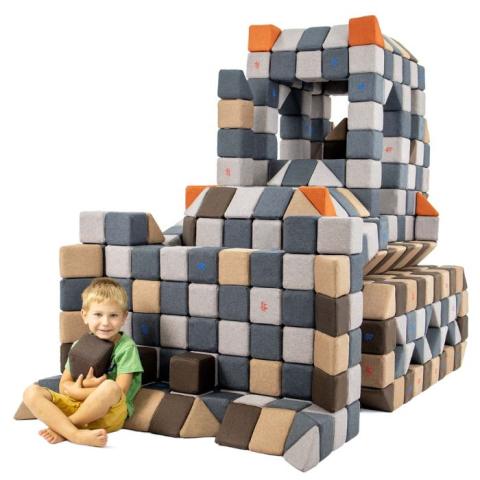 Magnetická stavebnice JollyHeap Crazy set 700ks
